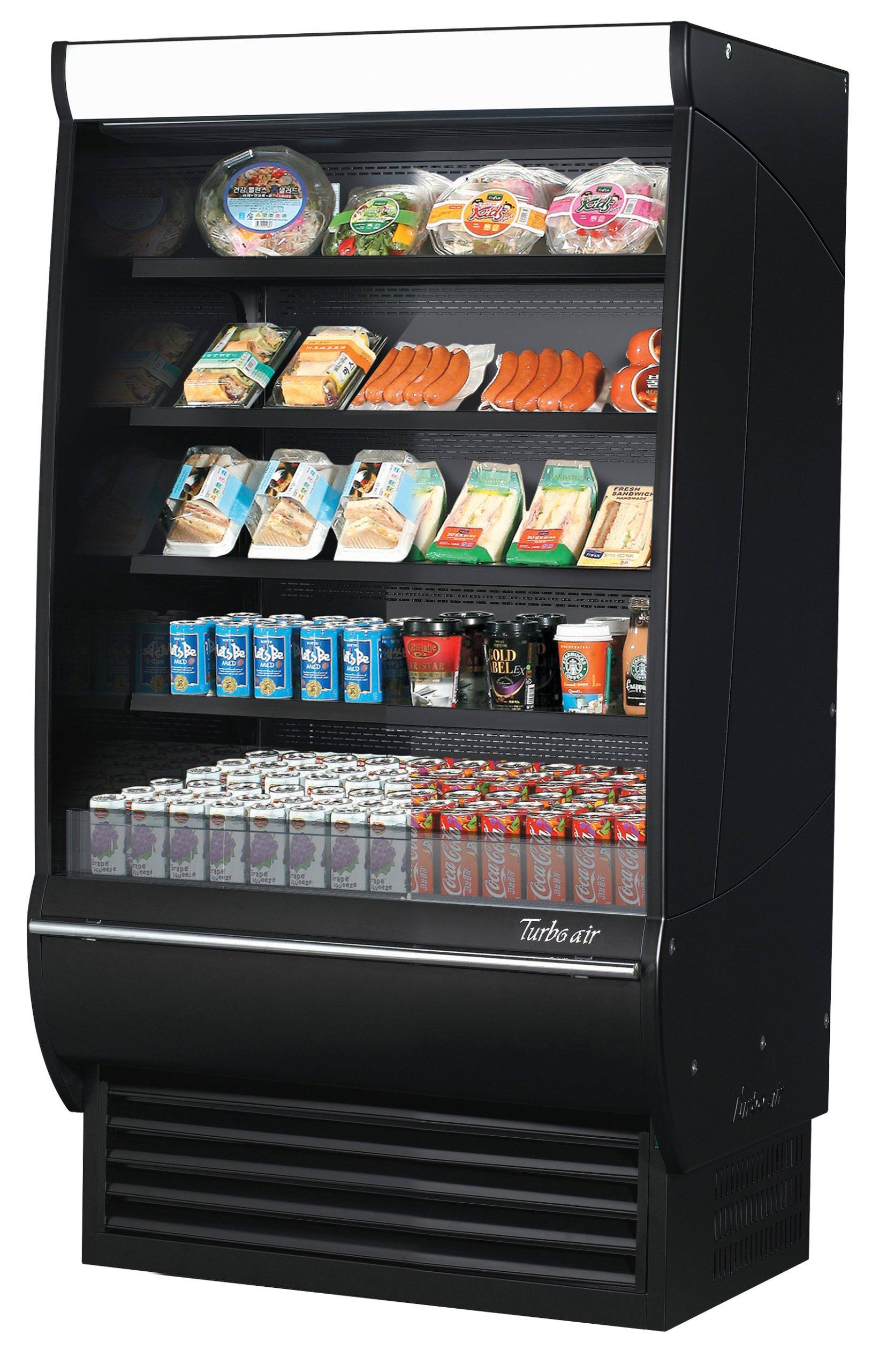 turbo air display fridge